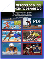 Teoría y Metodología del Entrenamiento Deportivo (TMED