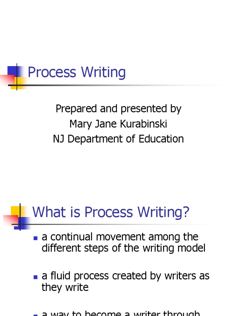 Process Writing | PDF | Behavior Modification | Writing