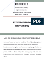 Tugas EA Kelompok 8 - Panas Bumi