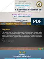 Technology & Livelihood Education VII: Parang High School