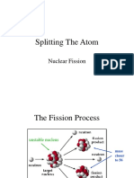 Splitting The Atom: Nuclear Fission