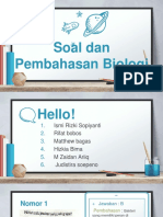 Soal Biologi