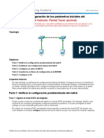 2.2.3.4 Packet Tracer - Configuring Initial Switch Settings - ILM