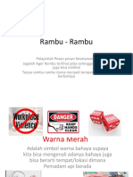 Warna Rambu