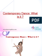 Contemporary Dance: What Isit?