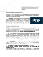 Recurso de queja contra resoluciones de cobranza coactiva mal notificadas