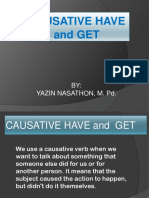 Causative Have and Get