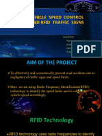 Intelligent Vehicle Speed Control Using Embedded Rfid Traffic Signs