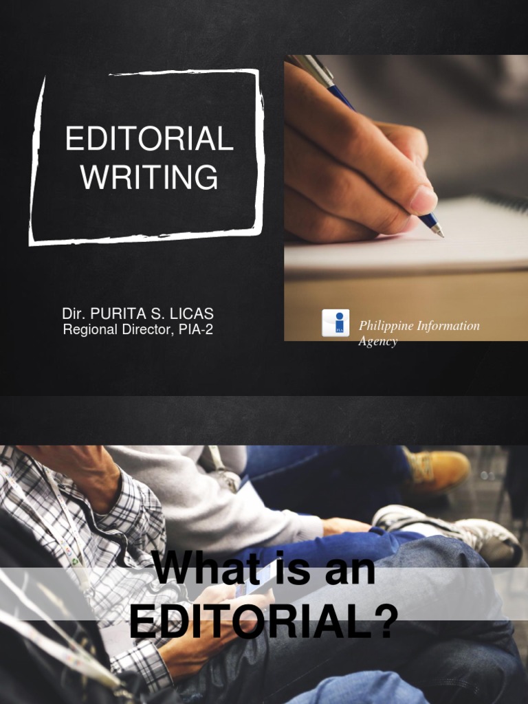 Guide to Effective Editorial Writing | PDF | News | Opinion