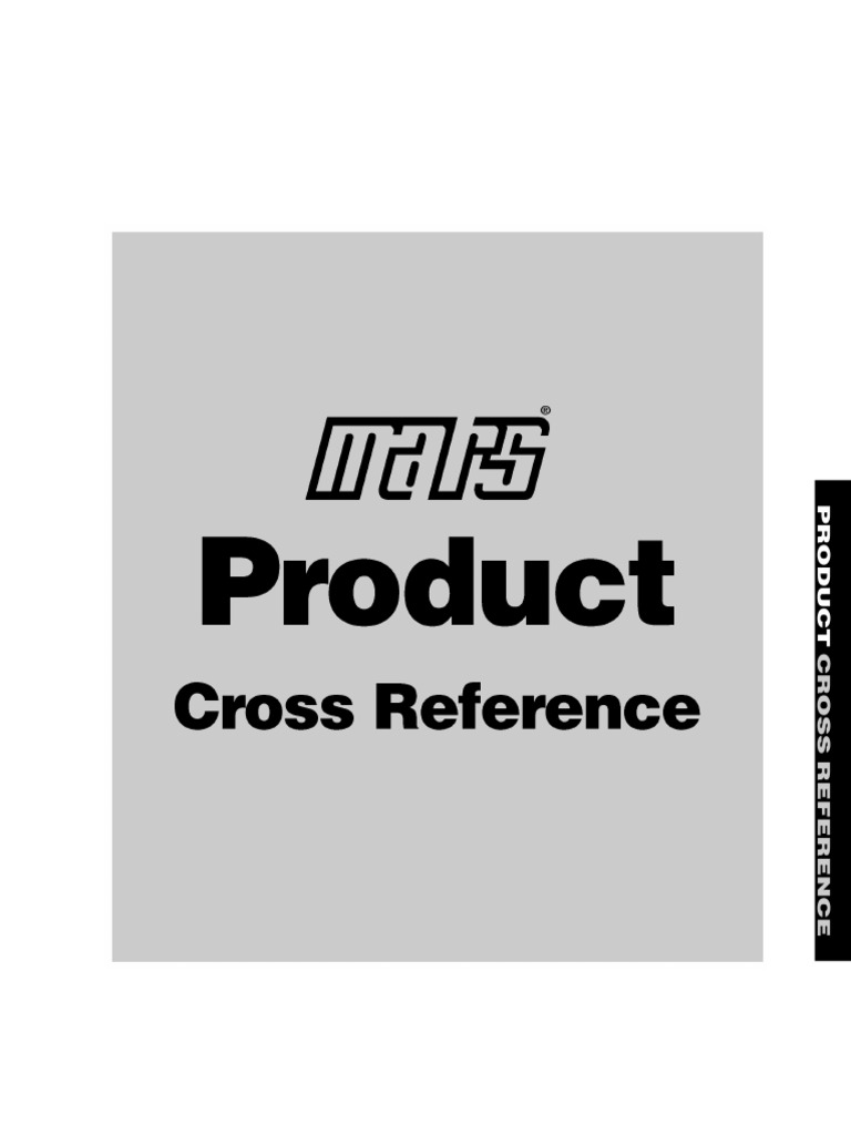 Mars Cross Reference Product X Ref New Pdf Relay Machines