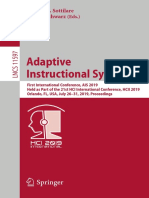 Adaptive Instructional Sstems
