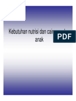 Ka 1 Slide Kebutuhan Nutrisi Dan Cairan Pada Anak