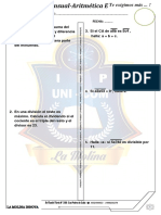 Examen Mensual ARITMETICA E