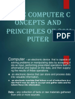 Concepts and Principles of Computer