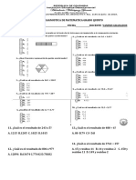 Prueba Diagnóstica 5º Matemáticas (2011) - 2 - 1080