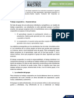 ¿Qué es el trabajo cooperativo?