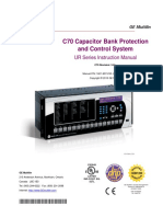 C70 Capacitor Bank Protection and Control System: UR Series Instruction Manual