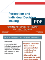 Ch6 Perception & Decision Making OB - Robbins