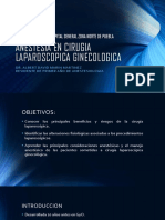 Anestesia en Cirugia Laparoscopica Ginecologica