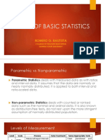 Review of Basic Statistics