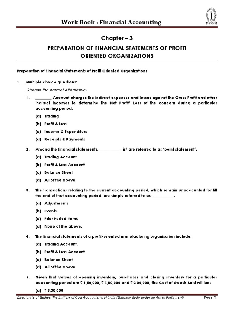 Final Accounts Preparation Guide | PDF | Debits And Credits | Expense