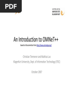 An Introduction To Omnet++