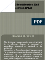 Project Identification