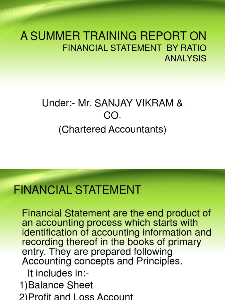 RATIO ANALYSIS ACCOUNTING PDF visual data 6