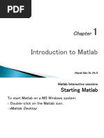 Chapter 1 - Matlab