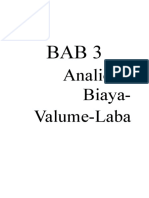 Bab 3 Analisis Biaya Volume Laba