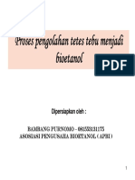 Tebu Jadi Bioethanol