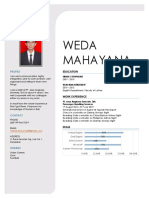 Weda Mahayana CV