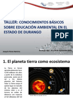 Taller básico educación ambiental Durango