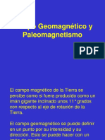 Campo Geomagnético y Paleomagnetismo