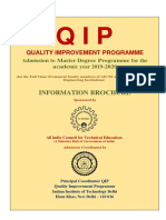 Information Brochure: Quality Improvement Programme