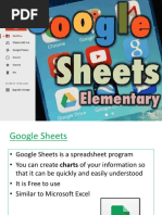 GOOGLE SHEETS