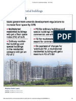 FSI Hiked For Residential Buildings - The Hindu