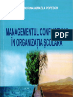 Managementul Conflictului in Organizatia Scolara