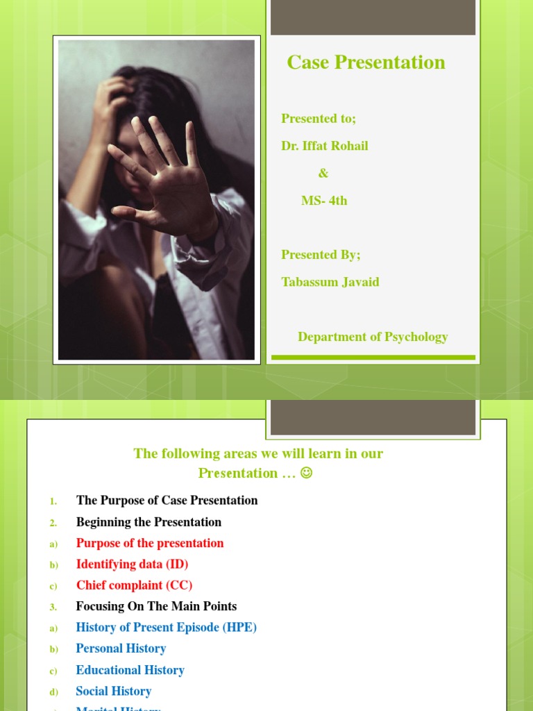 Case Presentation On Gad | PDF | Generalized Anxiety Disorder ...