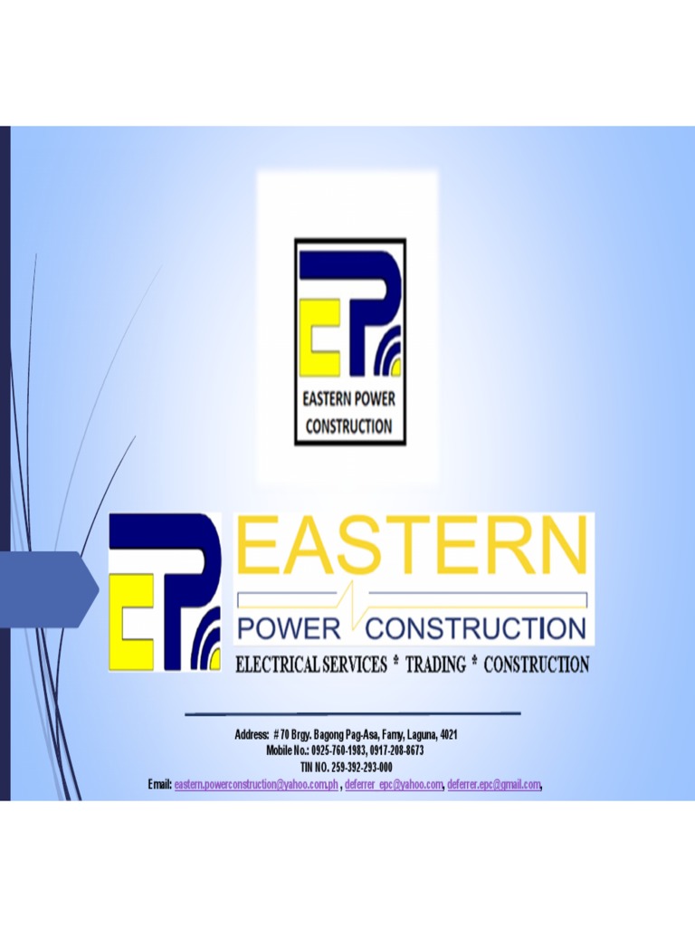 Eastern Power Construction Overview | PDF | Electric Power Transmission ...