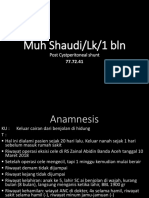 M Shaudi Lk 1 Bln Kista Peritoneal Shunt