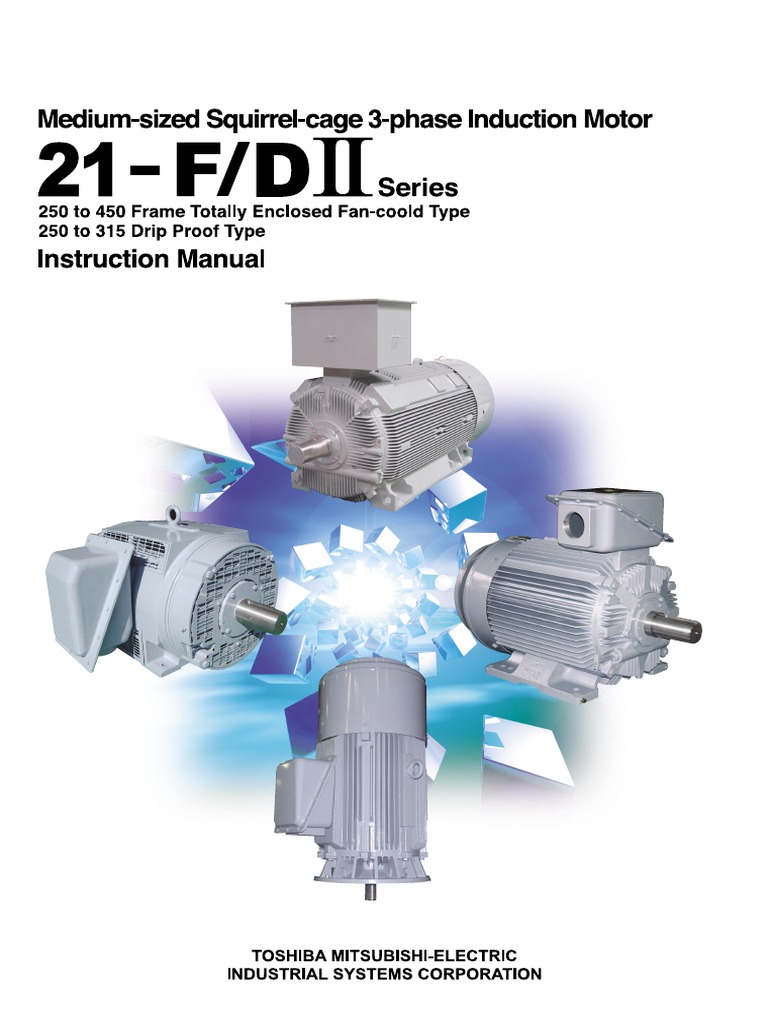 Toshiba Motor | PDF | Electric Motor | Electrical Wiring