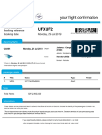 Ufxuf2: Your Flight Confirmation