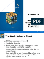10 - Banking and Management of Financial Institutions