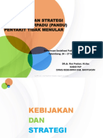 Kebijakan & Strategi PTM (DR