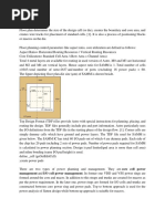 Floor Planning - A Note