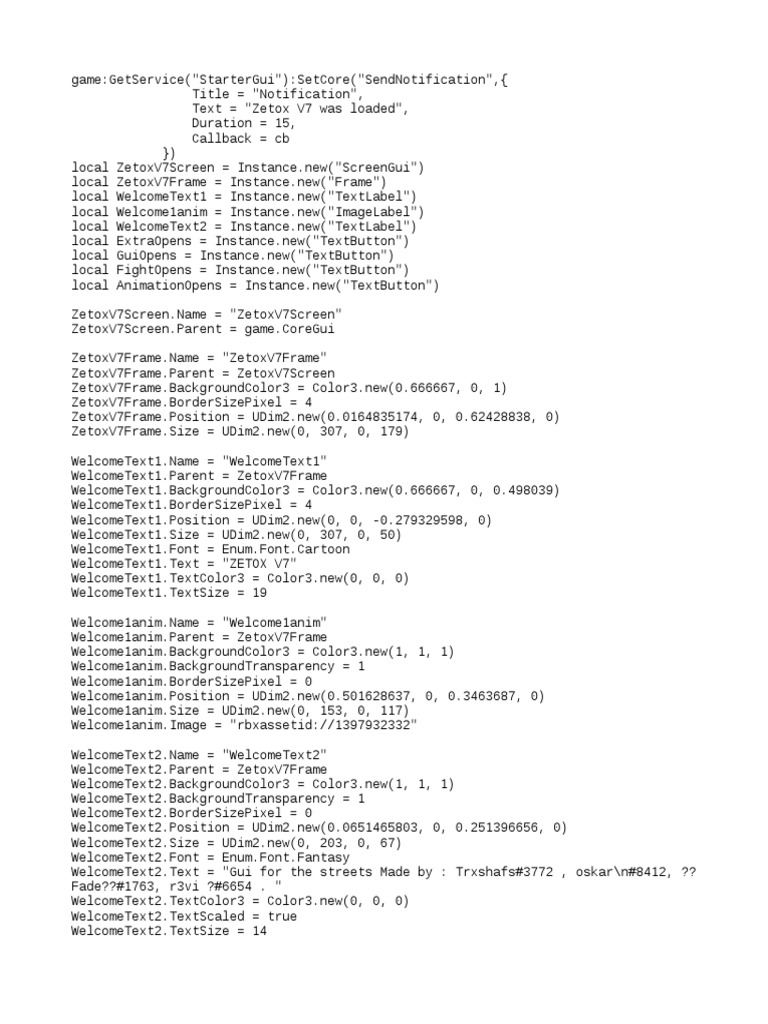 Zetox 7 Kawaito Written Communication Technology Engineering - bork gui roblox