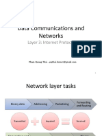 Data Communications and Networks: Layer 3: Internet Protocol Address