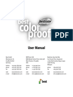 Best Colorproof 46 User Manual