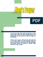 A Man's Prayer